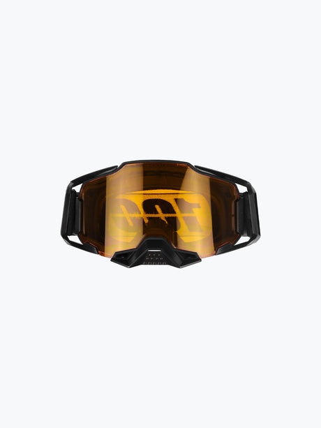 100% Goggles Black Yellow Tint