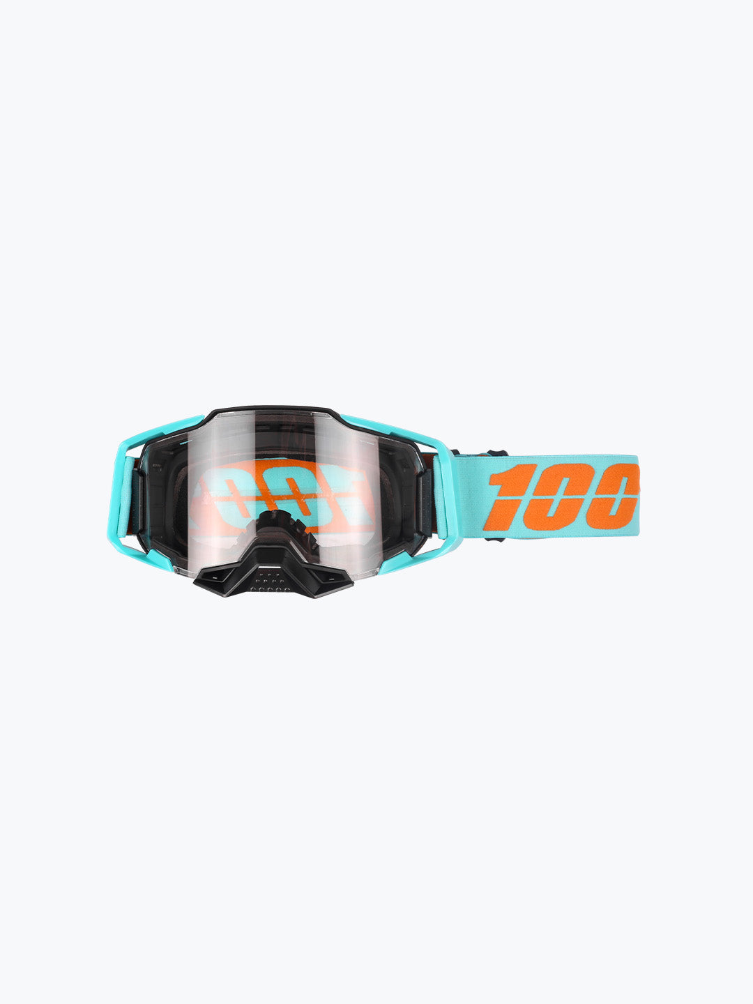 100% Goggles Black Blue Plain Tint