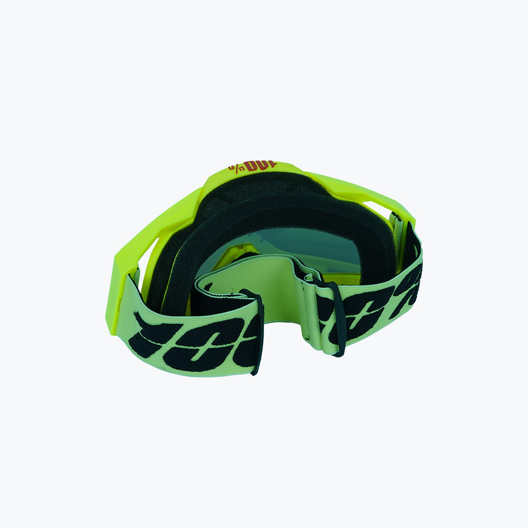 100 GOGGLES YELLOW GOLD TINT