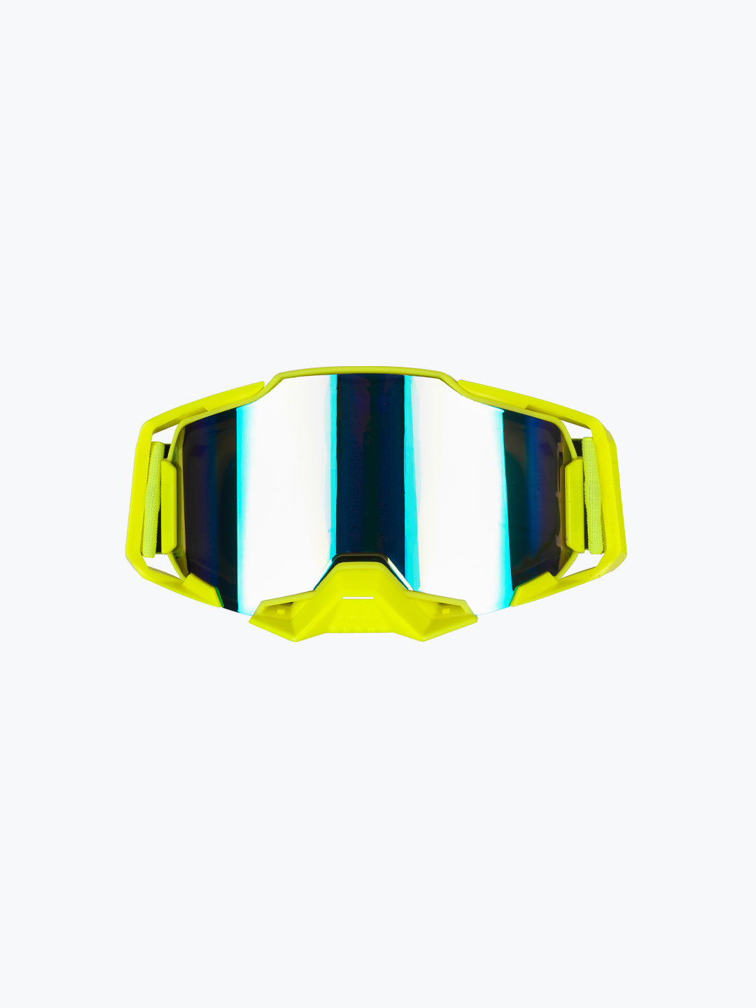 100% Goggles Yellow Rainbow Tint