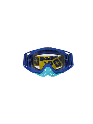 100% GOGGLES BLUE NOSE BLUE YELLOW CLEAR TINT WITH OUT BOX