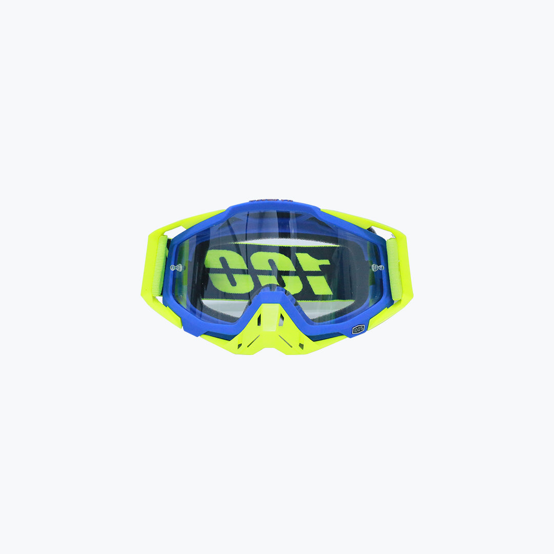 100% GOGGLES GREEN NOSE CLEAR TINT WITH BOX