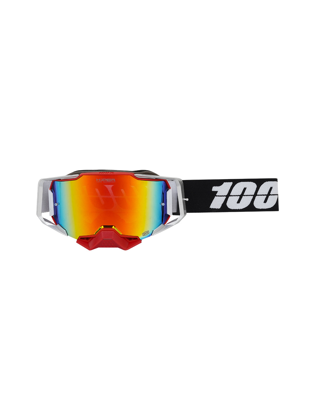100% Armega Replica Goggles With Box RED GREY.F RED.N RED BLU Tint