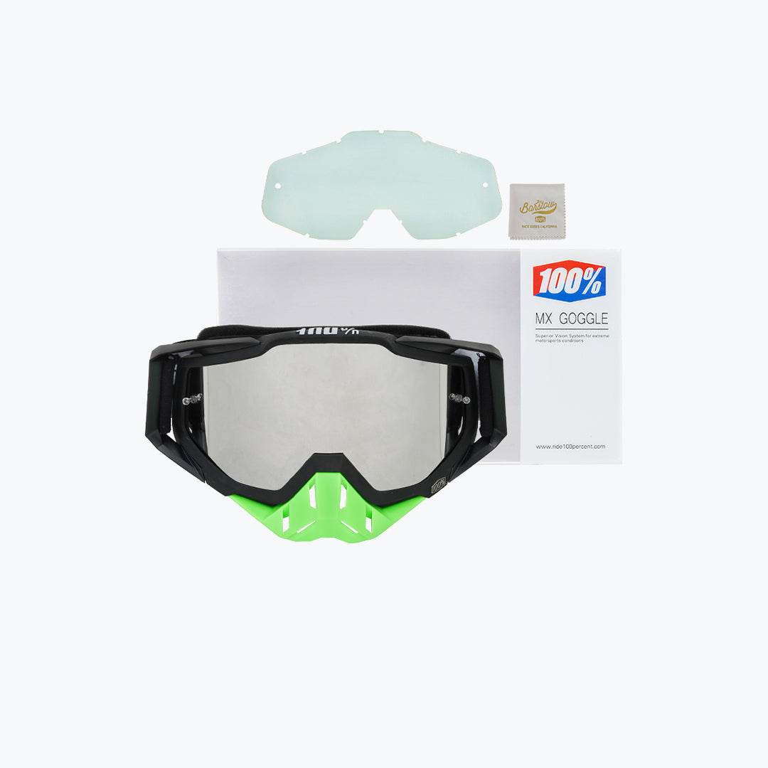 100% OFF-ROAD MX GOGGLES WITH BOX