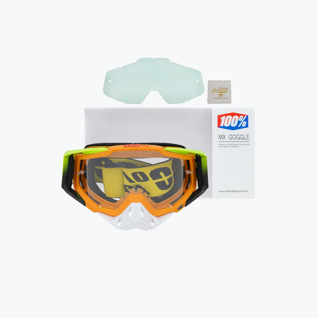 100% OFF-ROAD MX GOGGLES WITH BOX