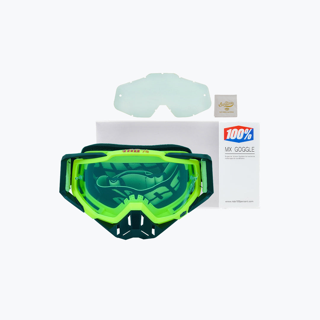 100% OFF-ROAD MX GOGGLES WITH BOX