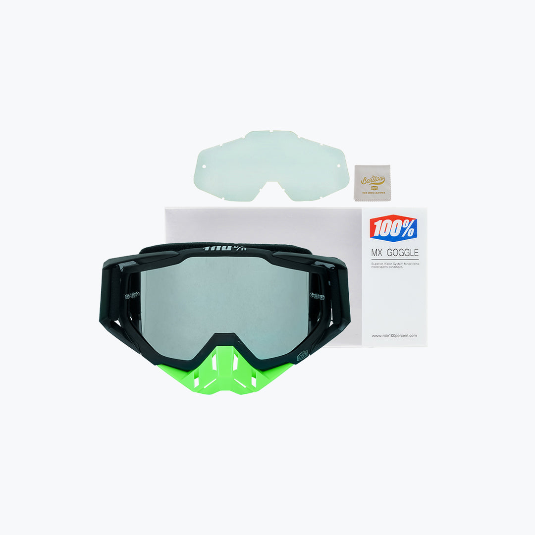 100% OFF-ROAD MX GOGGLES WITH BOX