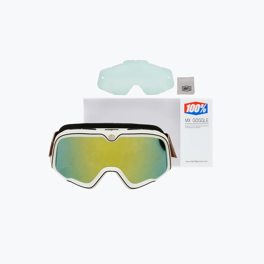 100% OFF-ROAD MX GOGGLES WITH BOX
