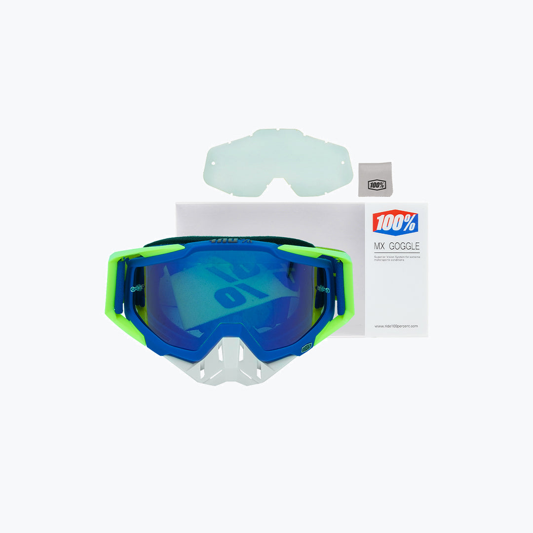 100% OFF-ROAD MX GOGGLES WITH BOX