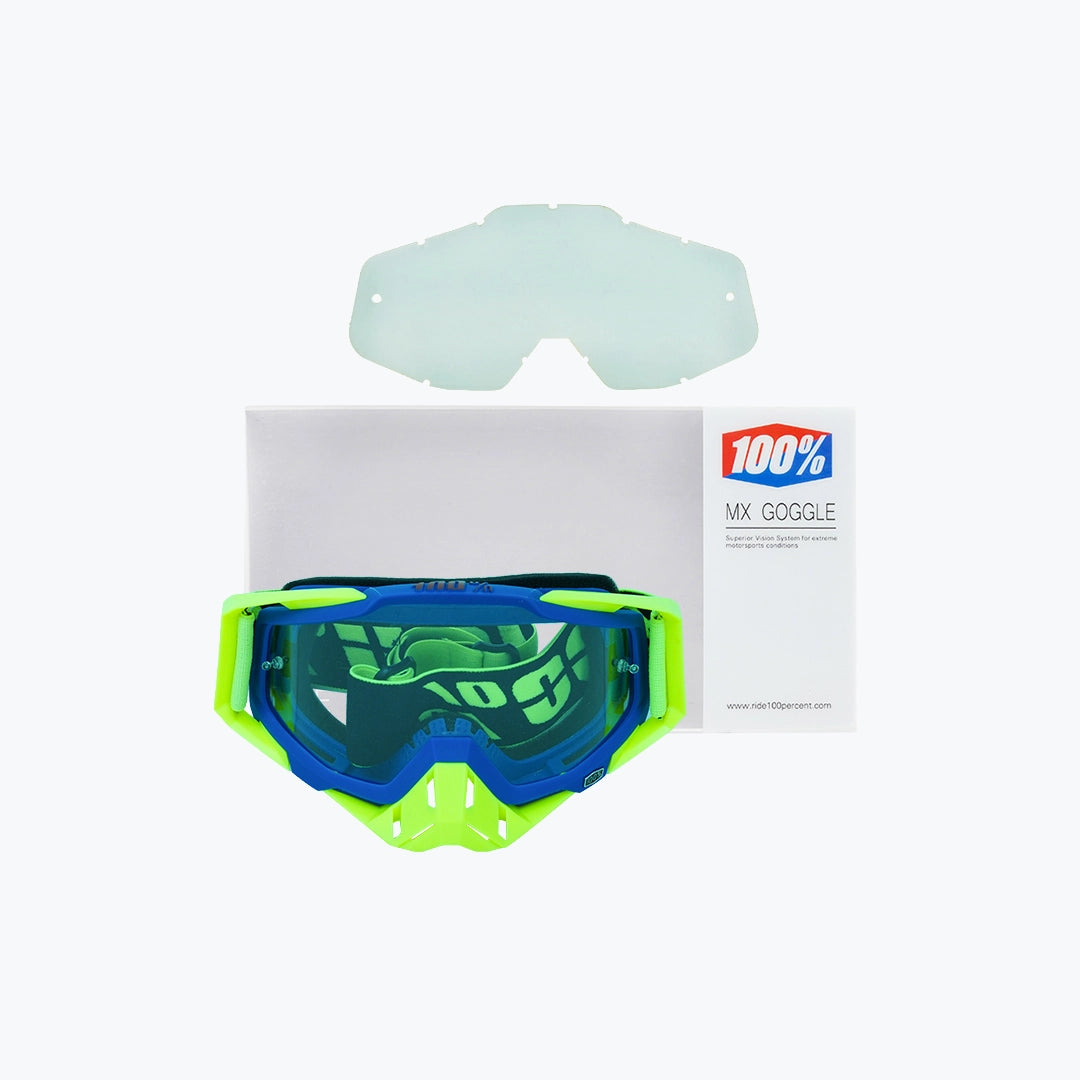 100% OFF-ROAD MX GOGGLES WITH BOX