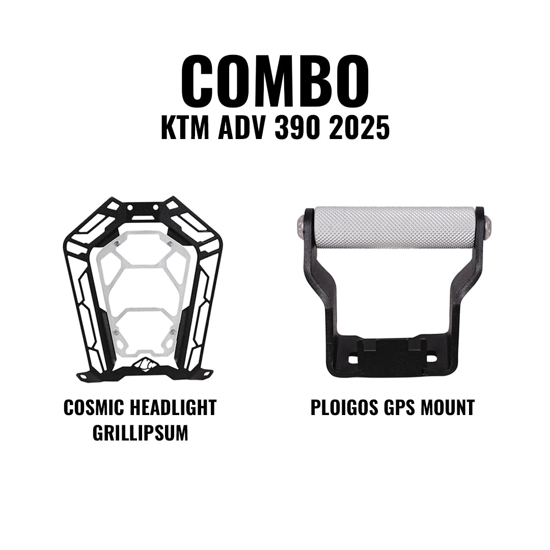 Legundary ADV 390 2025 Headlight Grill X GPS Mount