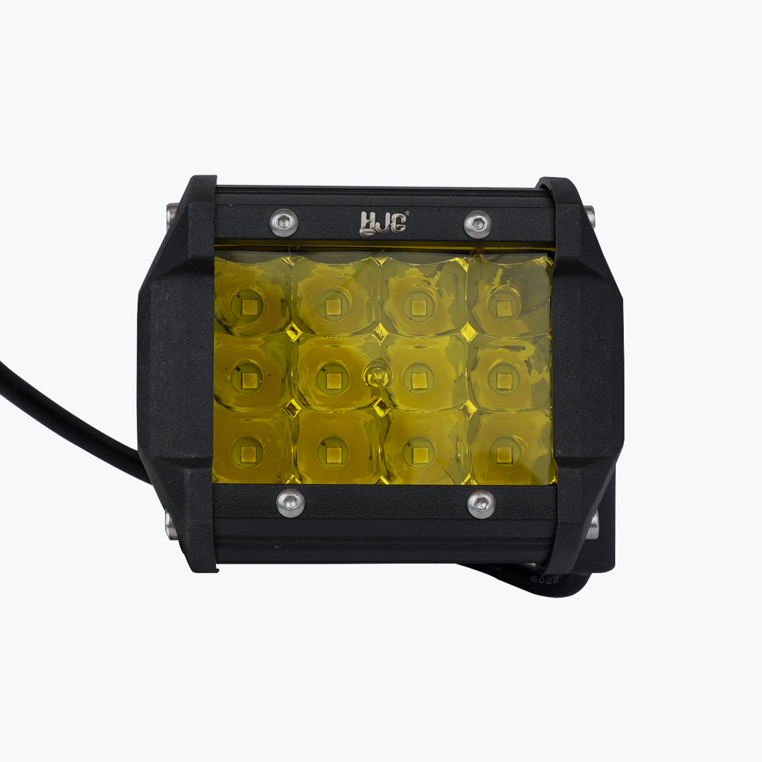 HJG 12 LED YELLOW SQUARE FOGLIGHT | GS
