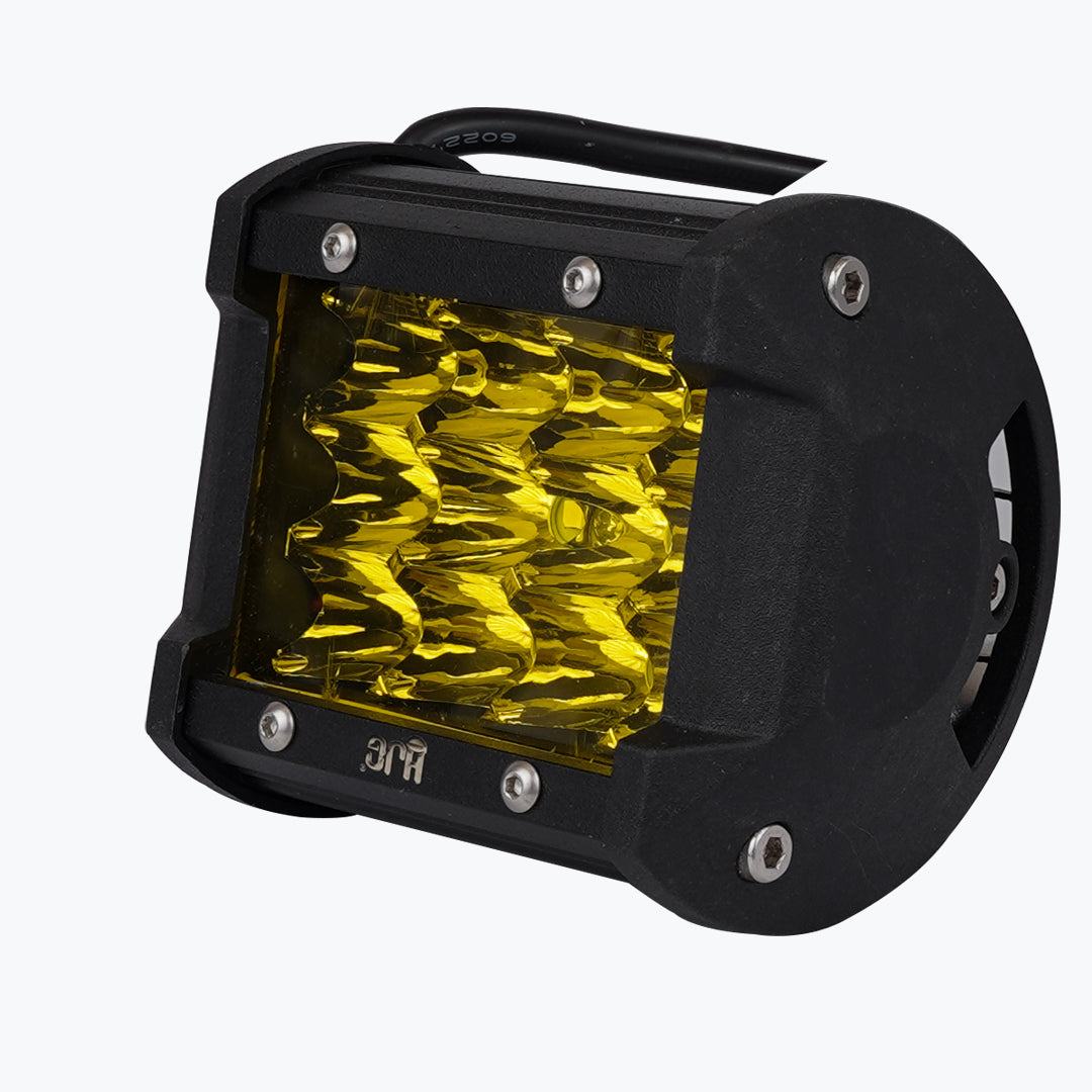 HJG 12 LED YELLOW SQUARE FOGLIGHT | GS