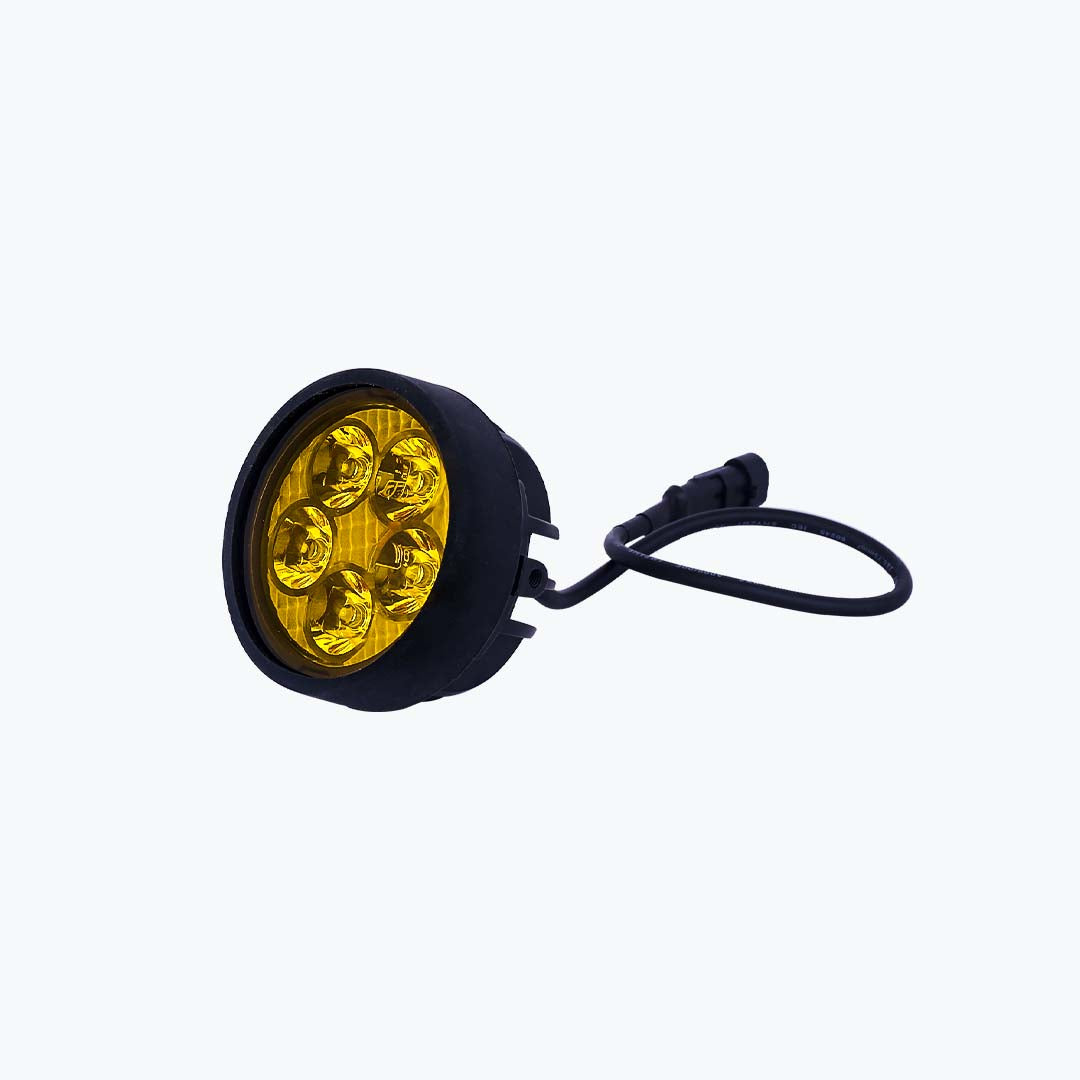 HJG 5 LED Cap Round Pair Foglight | GS