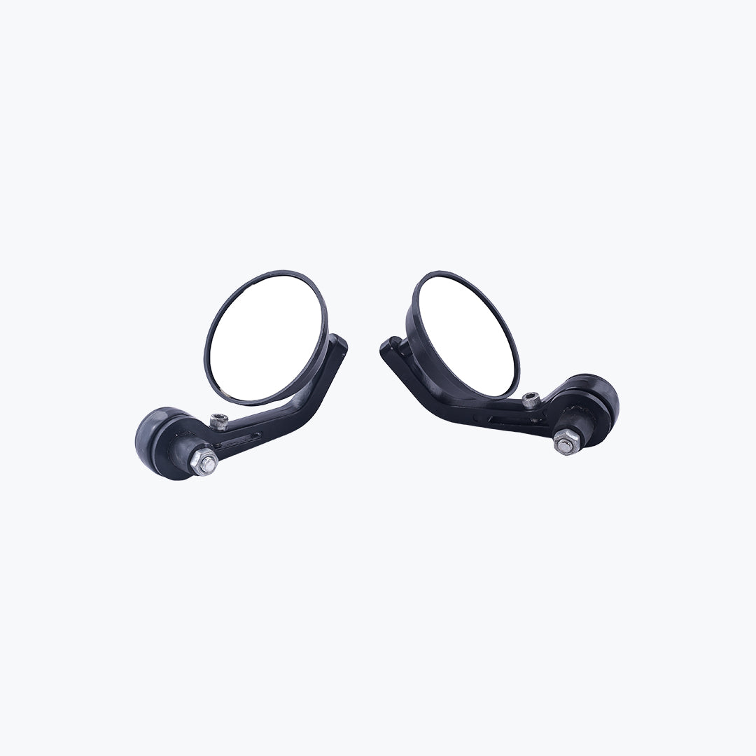 Lucky GT Mirror Round Black | GS