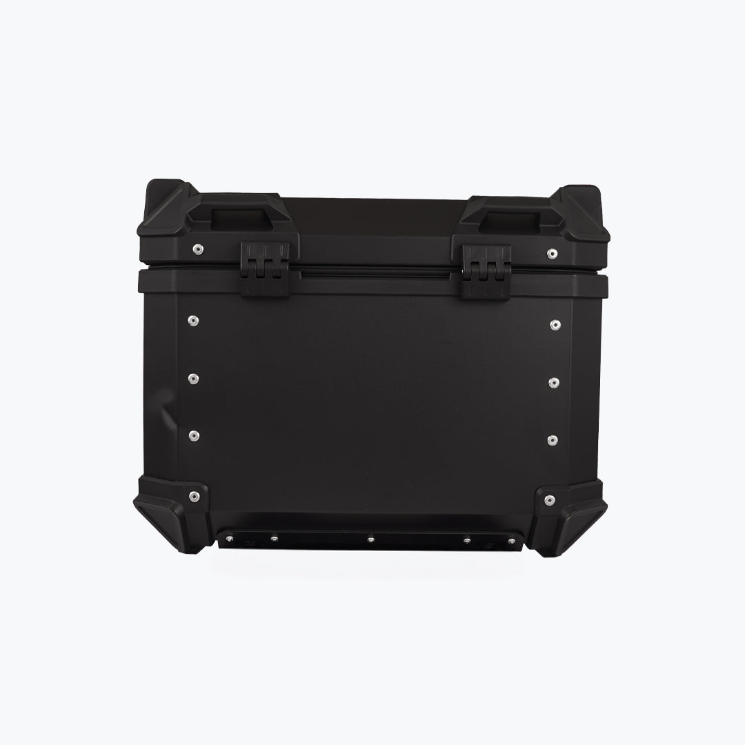 JB RACING TOP CASE 45L BLACK PREMIUM WITH BACK REST PAD  | GS01
