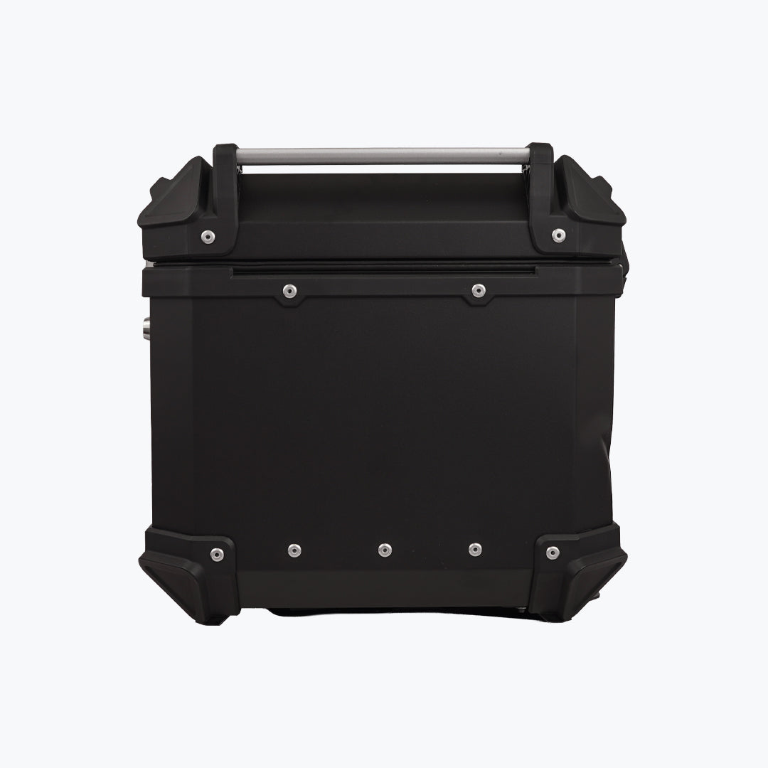 JB RACING TOP CASE 45L BLACK PREMIUM WITH BACK REST PAD  | GS01