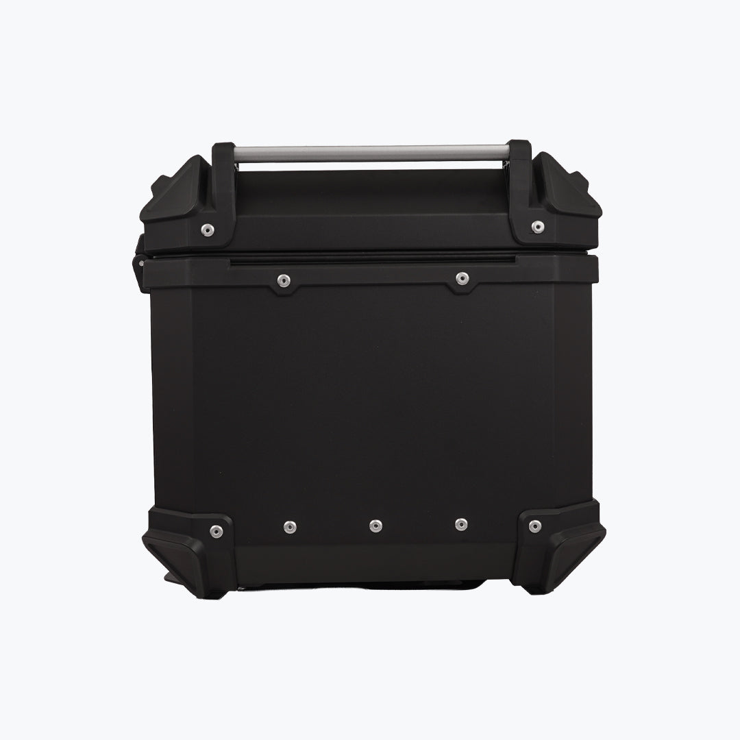 JB RACING TOP CASE 45L BLACK PREMIUM WITH BACK REST PAD  | GS01