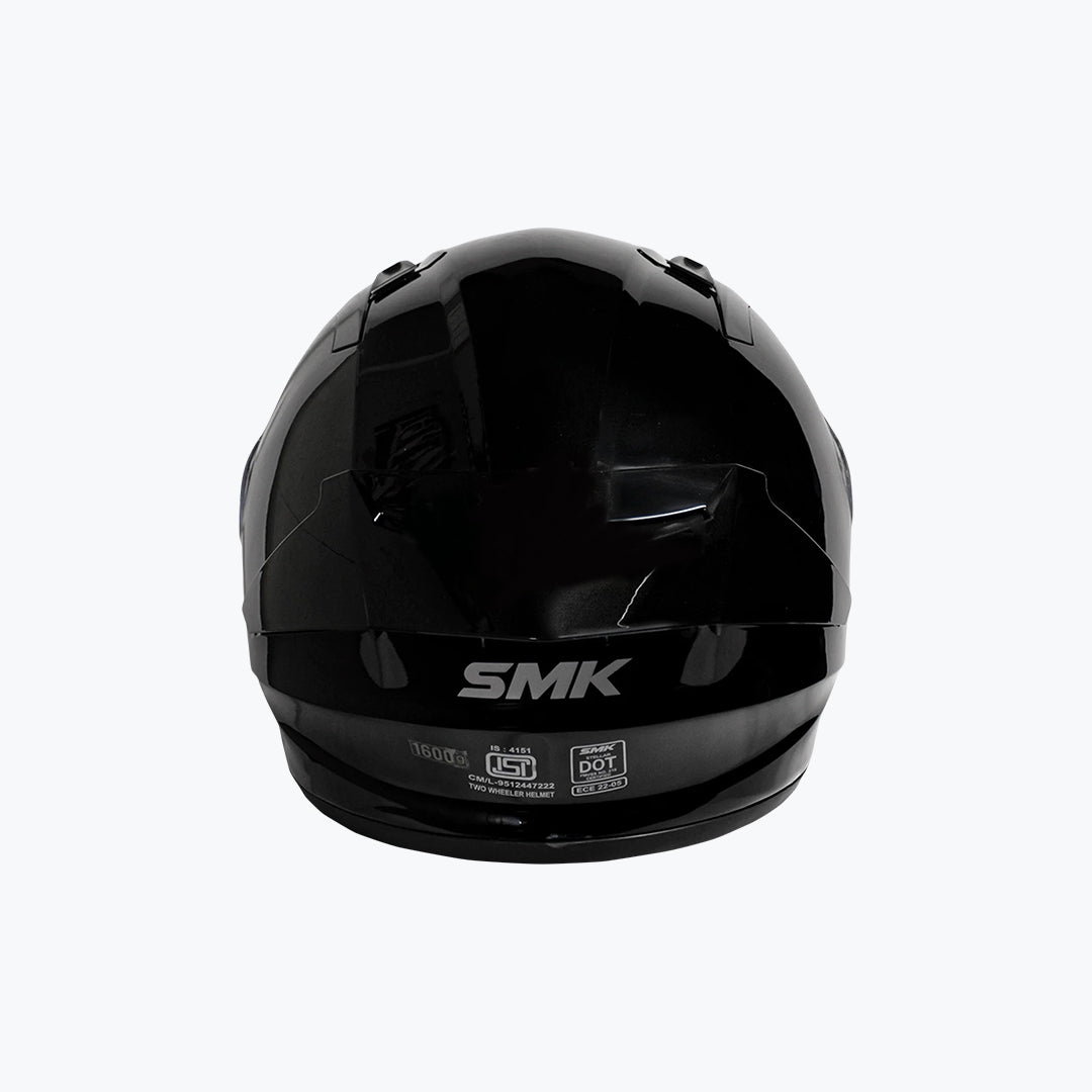 SMK STELLAR SPORTS SOI UNICOLOUR GL200 GLOSS BLACK