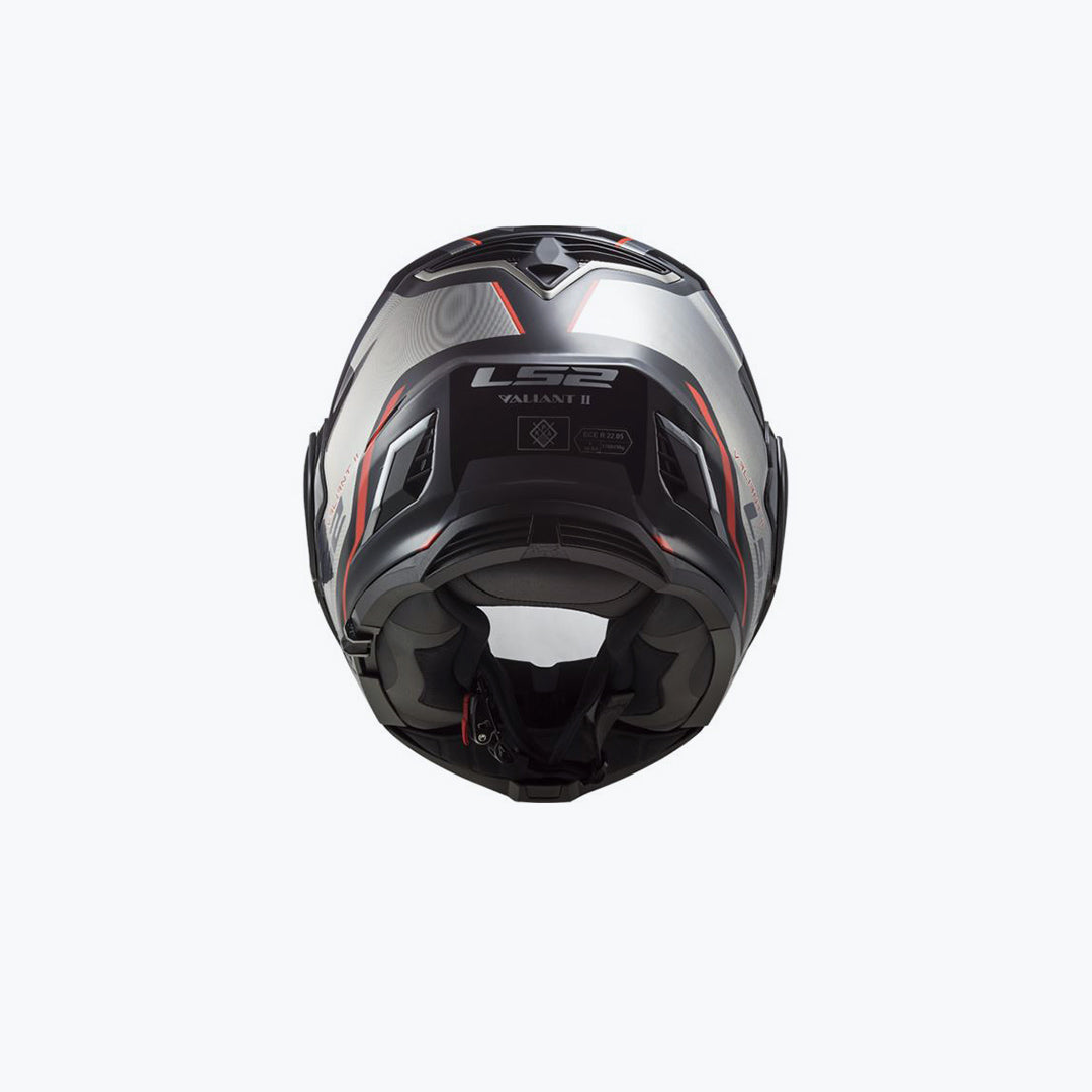 LS2 FF900 Valiant II Hub Black Chrome