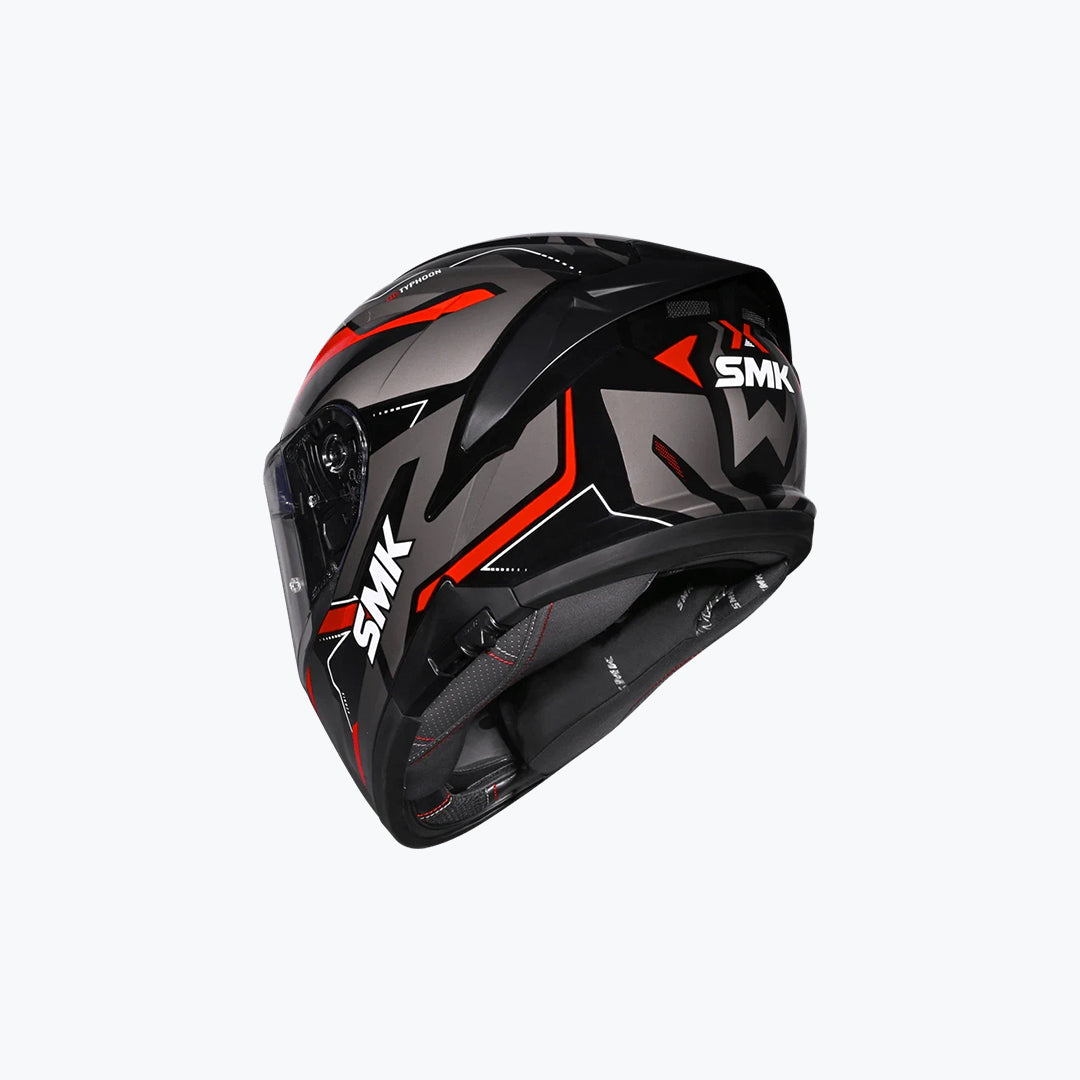 SMK TYPHOON AZONIX GL263 BLK GRY RED
