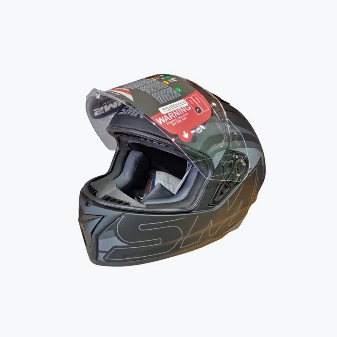 SMK STELLAR SPORTS S01 STAGE MA262 MAT BLK GREY