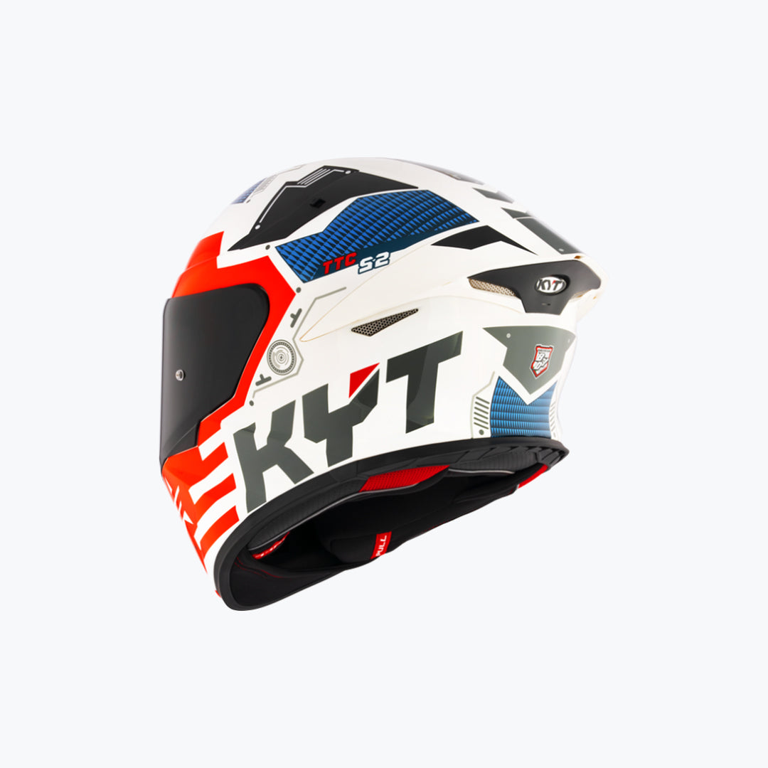 KYT TT REVO FUSELAGE RED