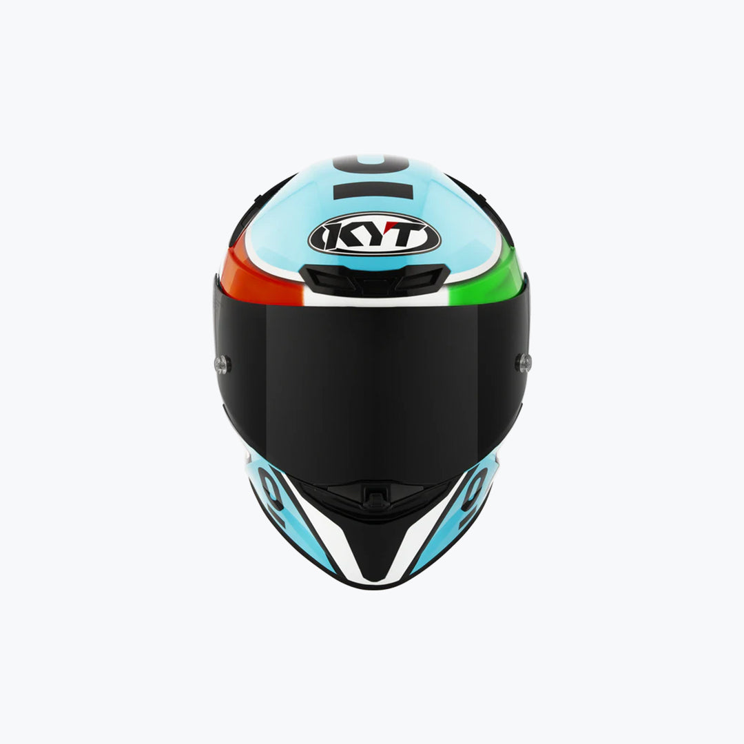 KYT TT REVO LEOPARD REPLICA TRICOLOR