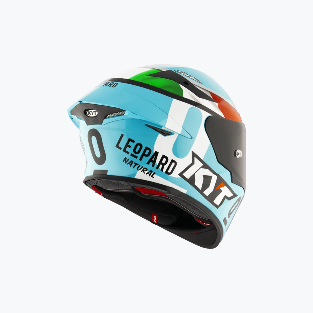 KYT TT REVO LEOPARD REPLICA TRICOLOR