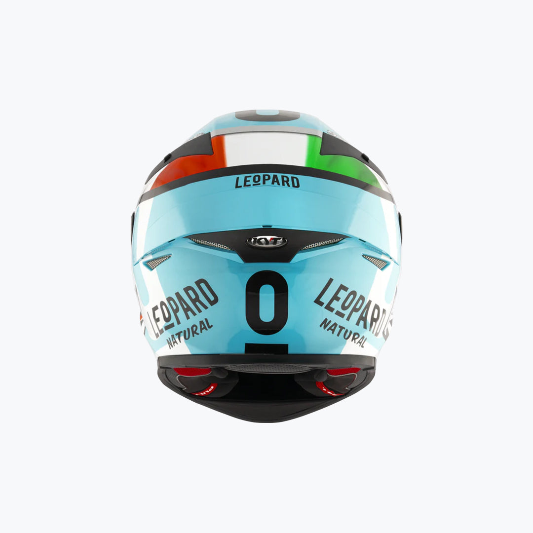 KYT TT REVO LEOPARD REPLICA TRICOLOR
