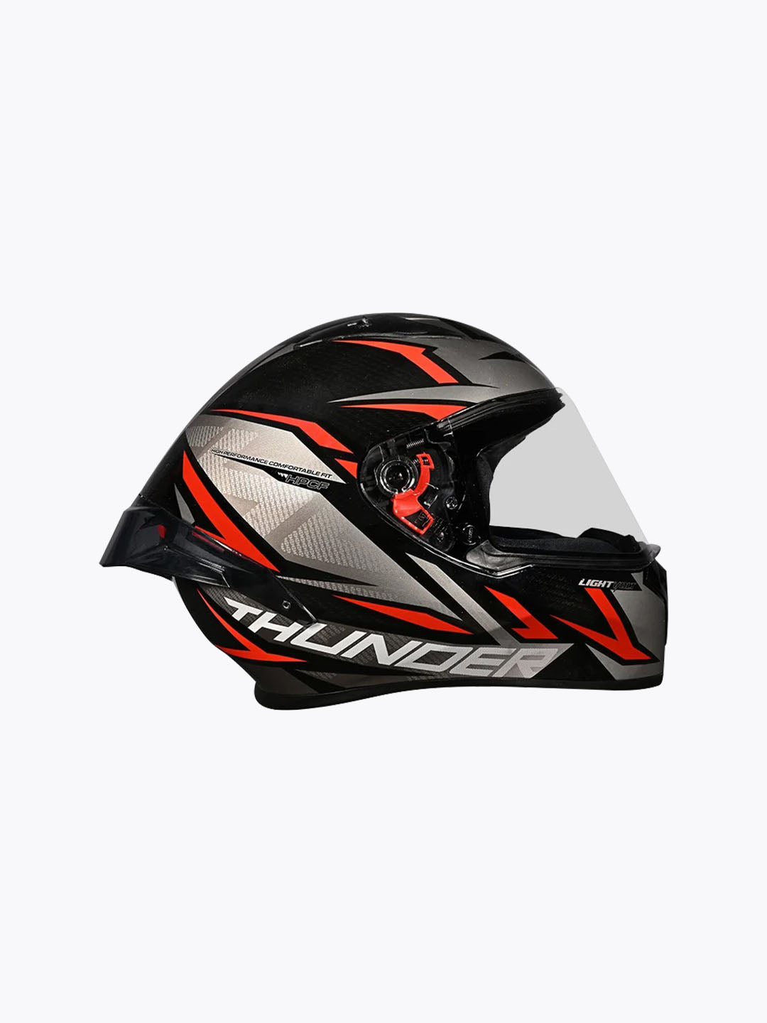 STUDDS Thunder D1 Lightvolt  Black/ Grey N10 Orange