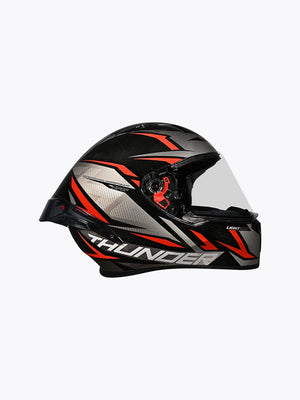 STUDDS Thunder D1 Lightvolt Black/ Grey N10 Orange