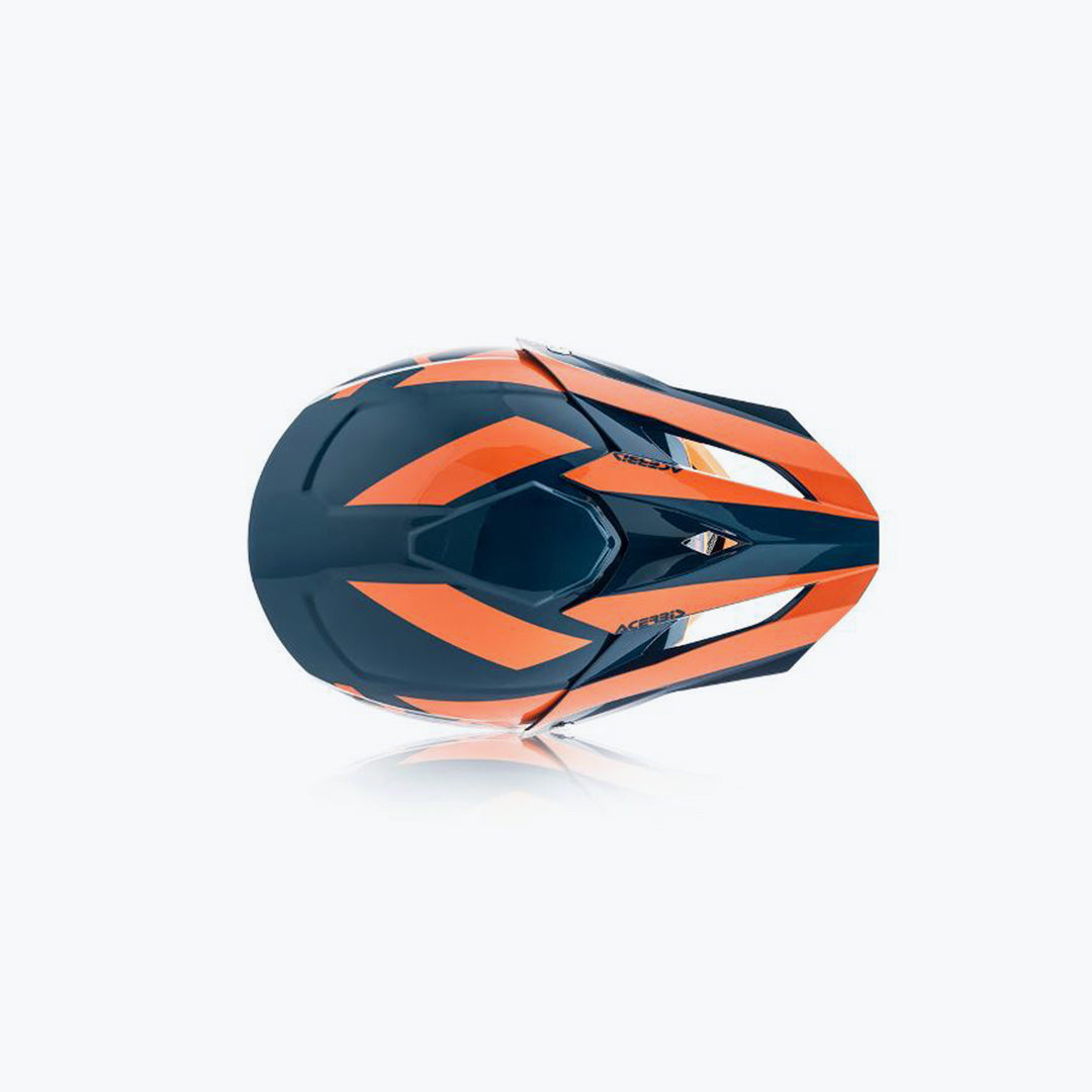 ACERBIS Profile 4 Helmet Blue Orange