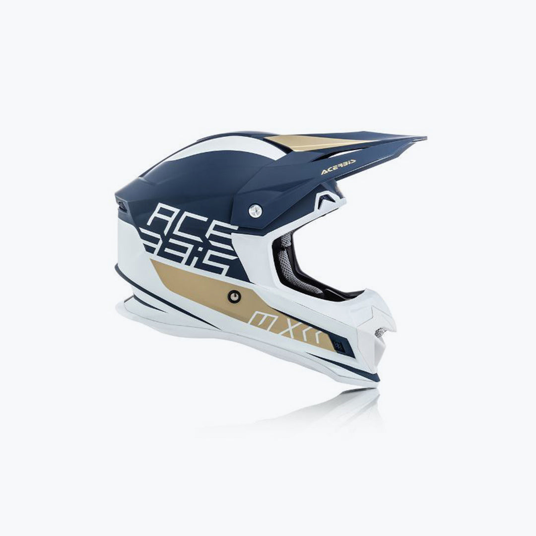 ACERBIS Profile 4 Helmet White Blue