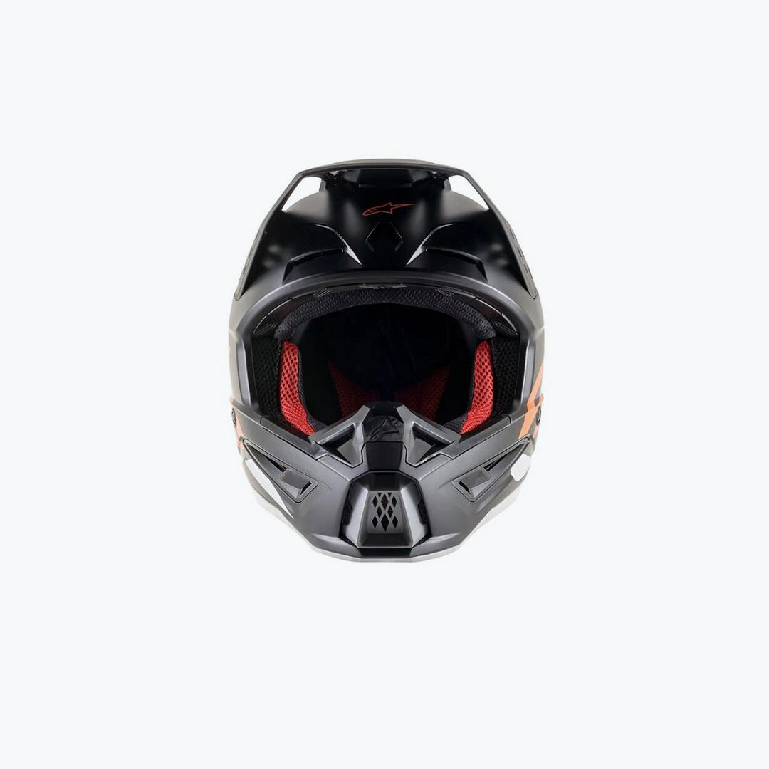 ALPINESTARS SM5 COMPASS MOTOCROSS MAT BLACK FLU ORANGE M