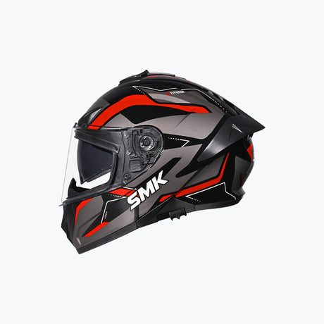 SMK TYPHOON AZONIX GL 263 BLK GREY RED