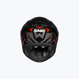 SMK TYPHOON AZONIX GL 263 BLK GREY RED
