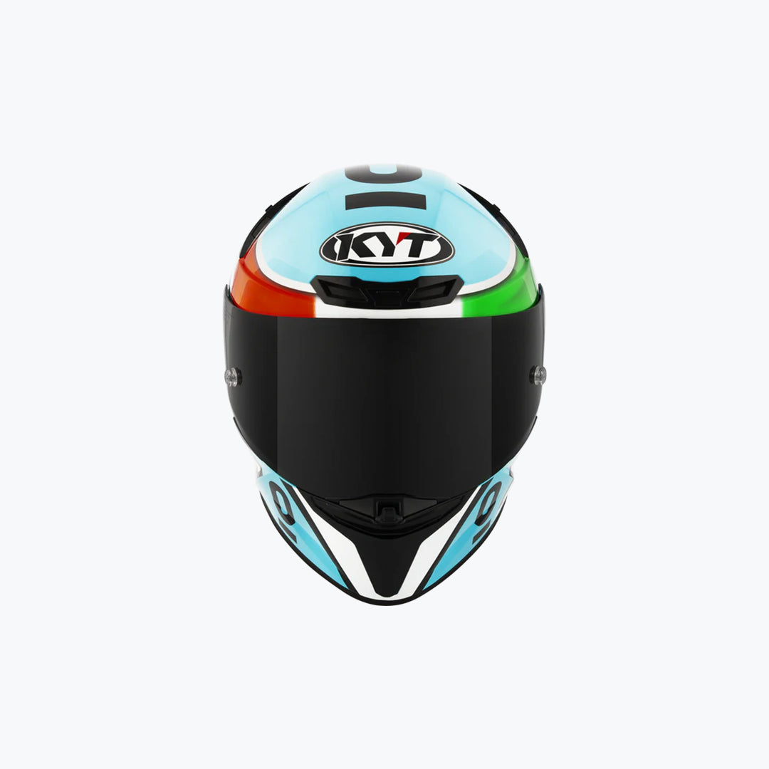 KYT TT REVO LEOPARD REPLICA TRICOLOR