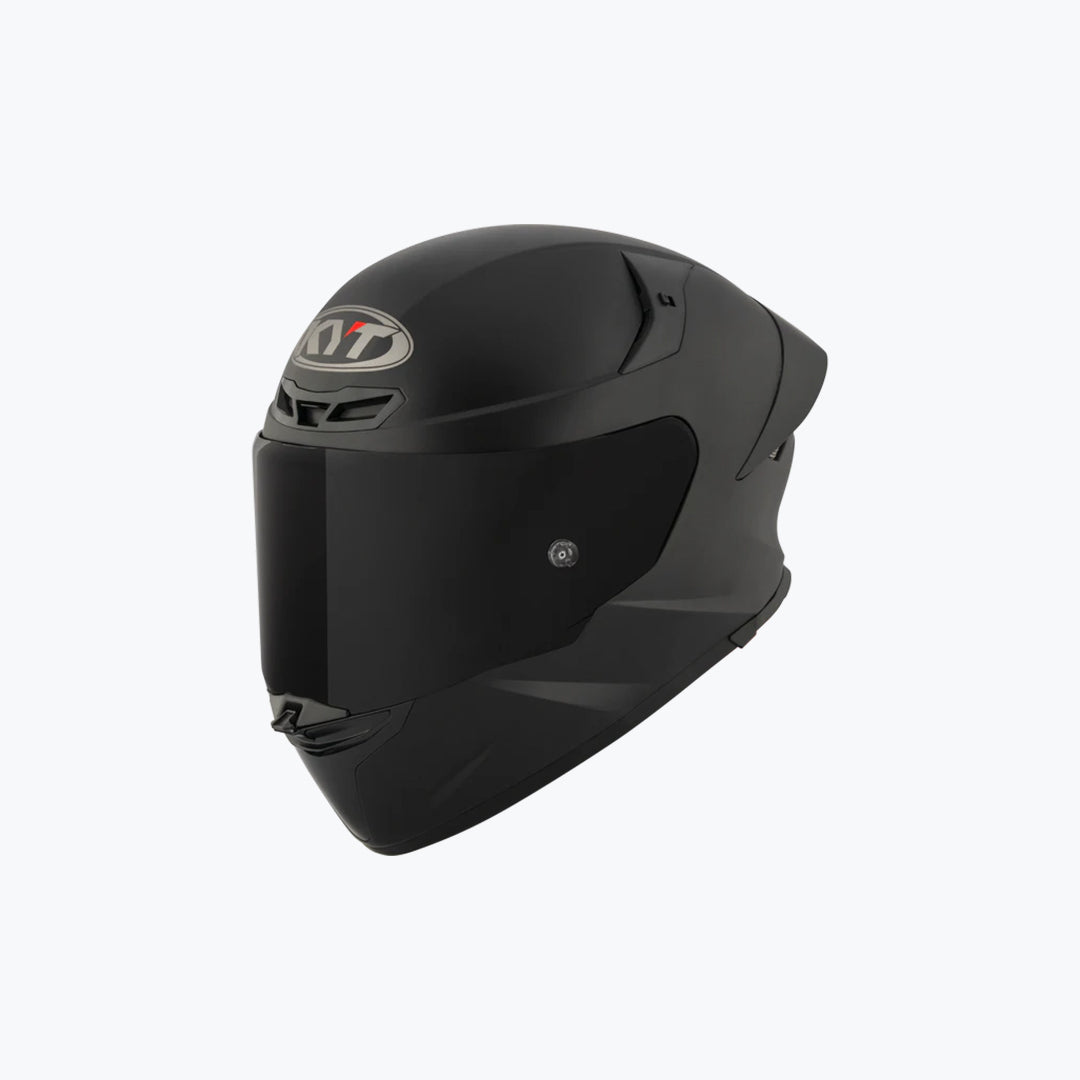 KYT TT REVO PLAIN MATT BLACK