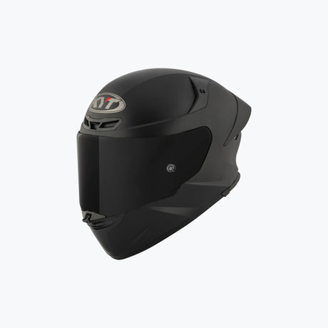 KYT TT REVO PLAIN MATT BLACK