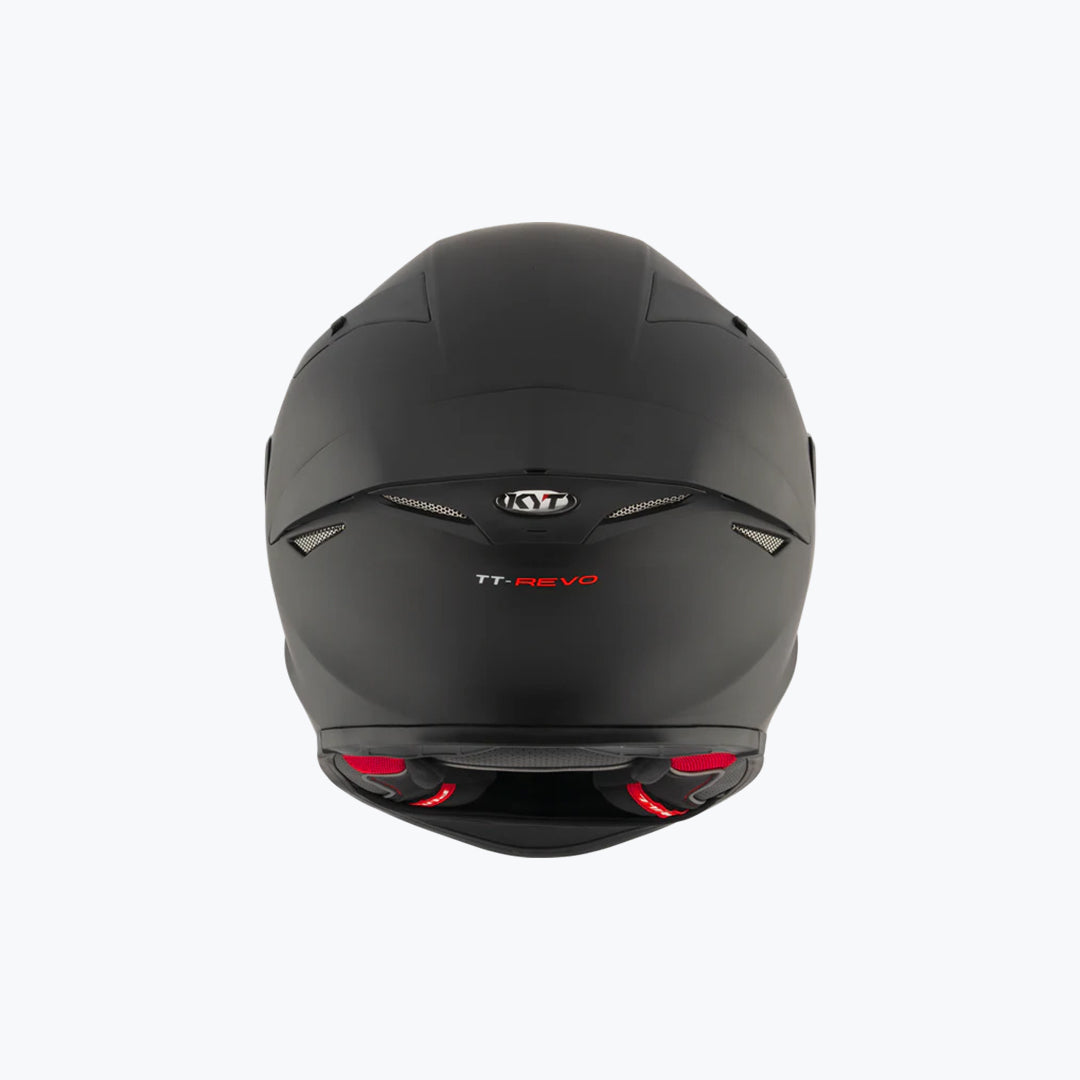 KYT TT REVO PLAIN MATT BLACK