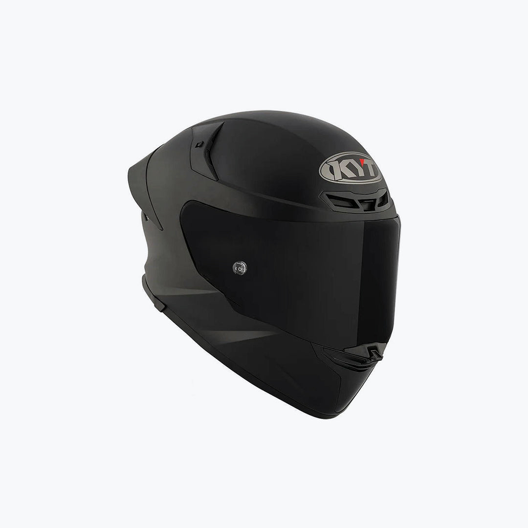 KYT TT REVO PLAIN BLACK