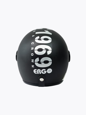 Ergo Jetstar MLC With Visor Matte Black