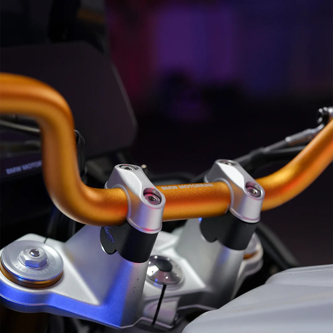 BMW F450 GS DODGER HANDLE RISER SILVER