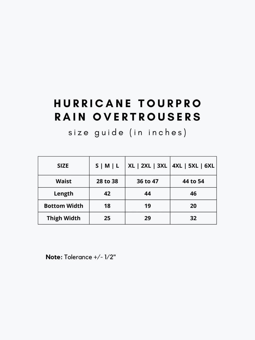 Mototech Hurricane TourPro Rain Overtrousers - Waterproof Pants with Cargo Pockets - Dark Grey