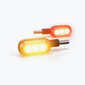 DENALI T3 SWITCHBACK REAR INDICATOR/ BRAKE LED PODS M8 MOUNT