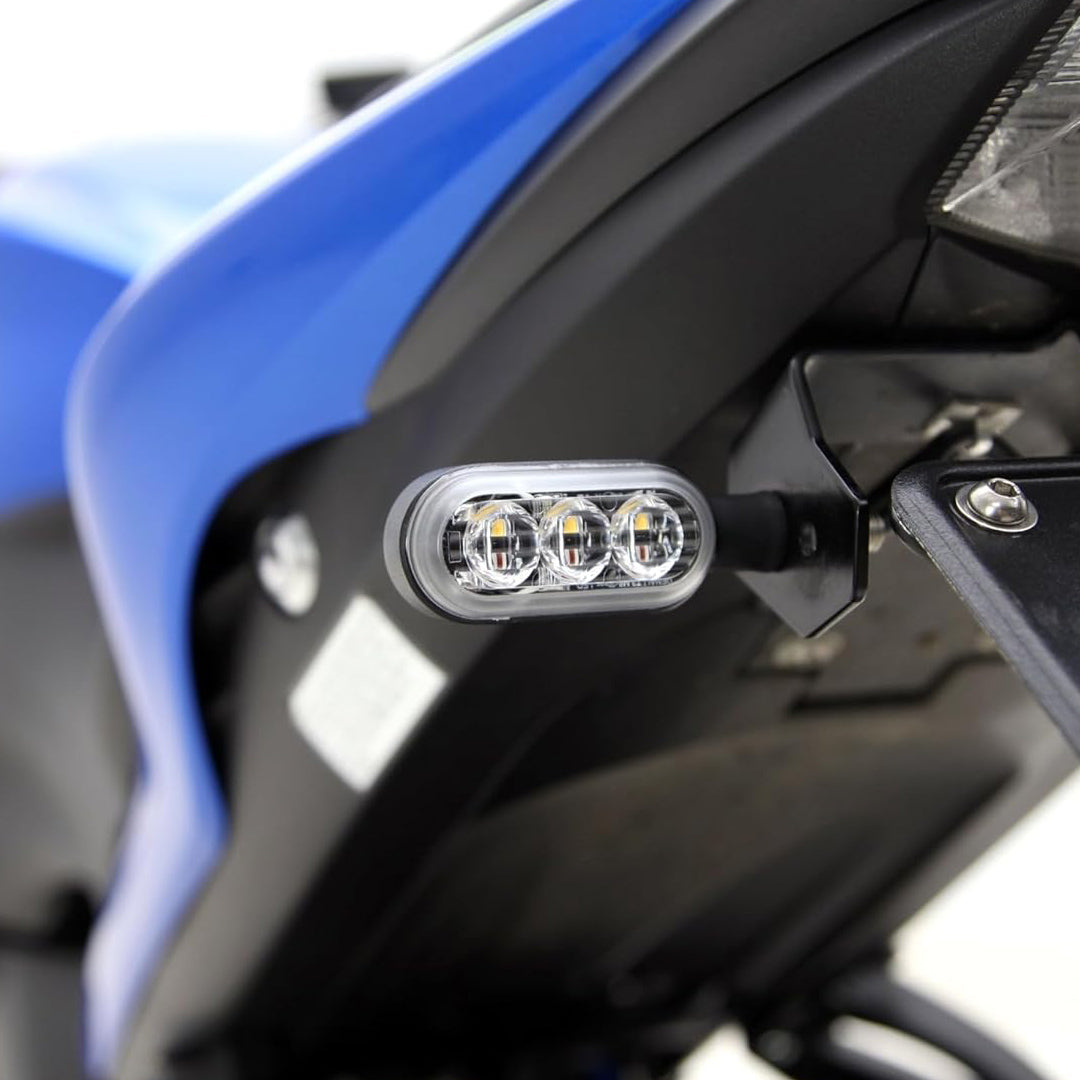 DENALI T3 SWITCHBACK REAR INDICATOR/ BRAKE LED PODS M8 MOUNT
