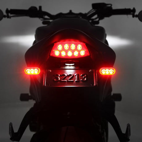 DENALI T3 SWITCHBACK REAR INDICATOR/ BRAKE LED PODS M8 MOUNT