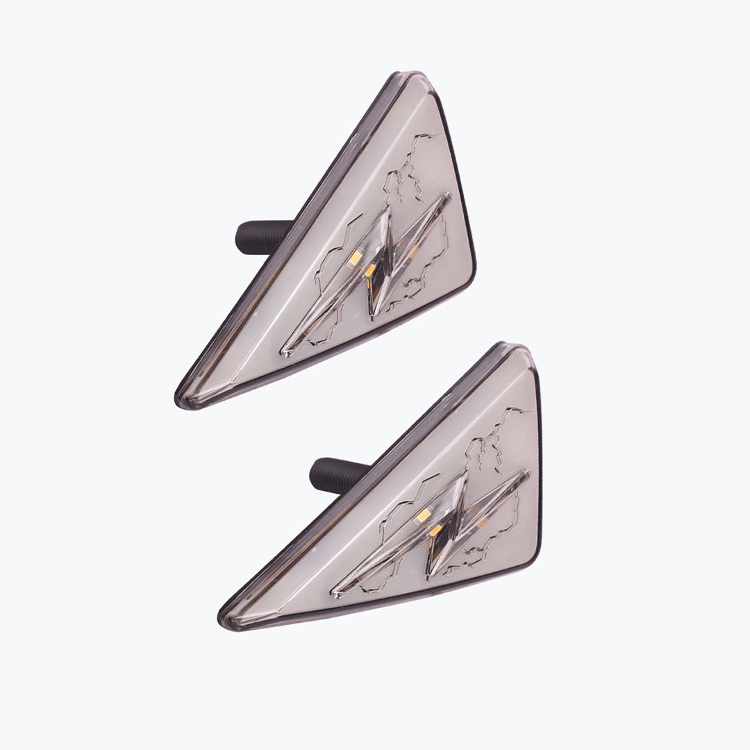 HJG D-298 THUNDER FLUSHMOUNT RUNNING INDICATOR YLW RED