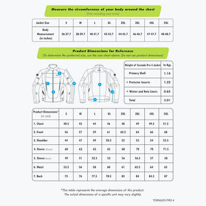 RYNOX Tornado Pro 4 Jacket CE A Black HI VIZ Green